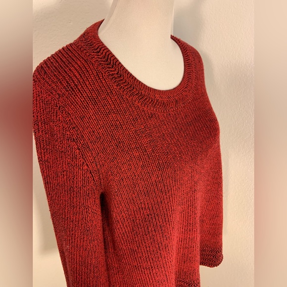 EUC Style & Co. Red & Black Sweater - Size XL - Picture 2 of 6